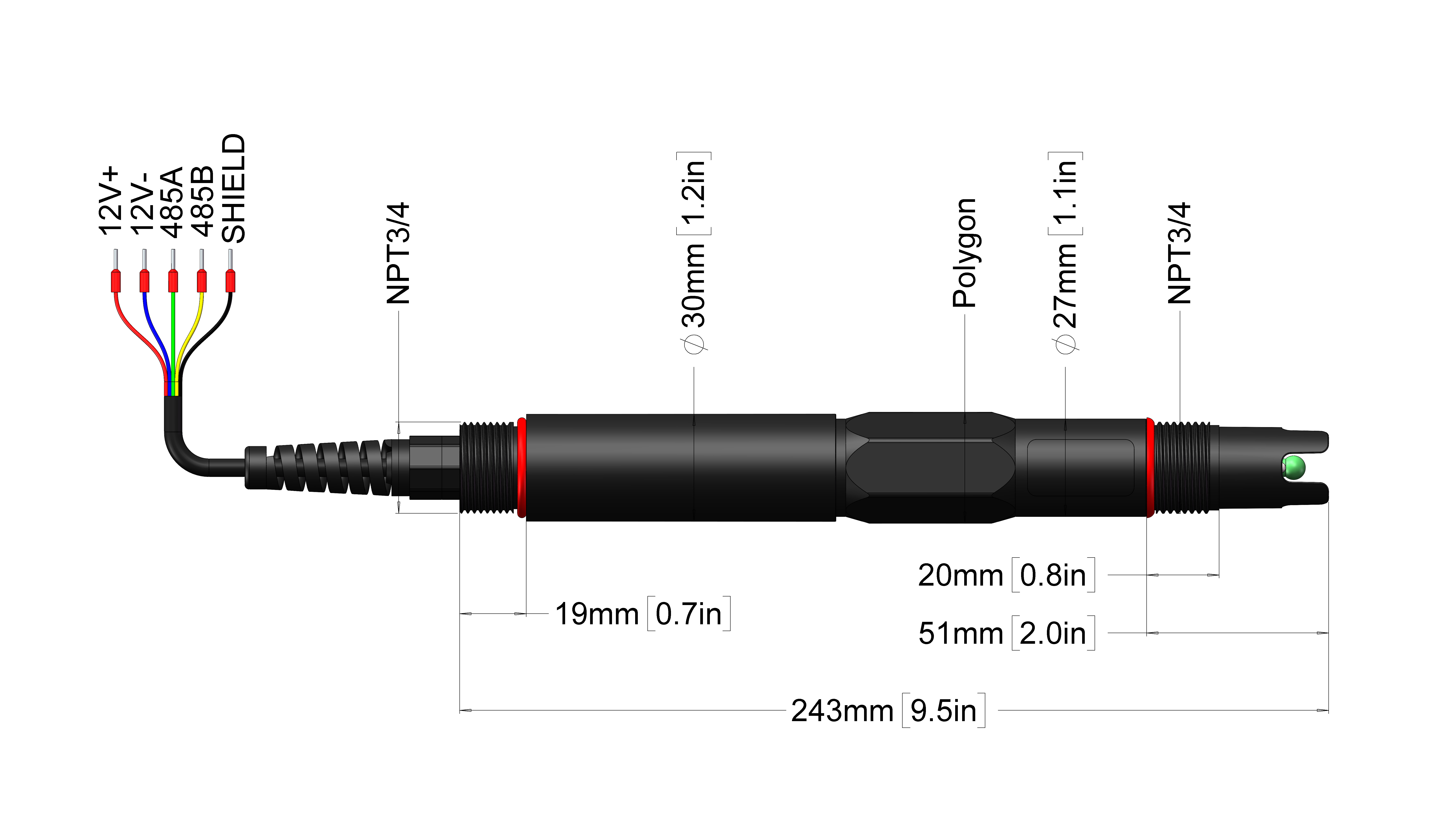 Digital pH Sensor - Enduring Effect type