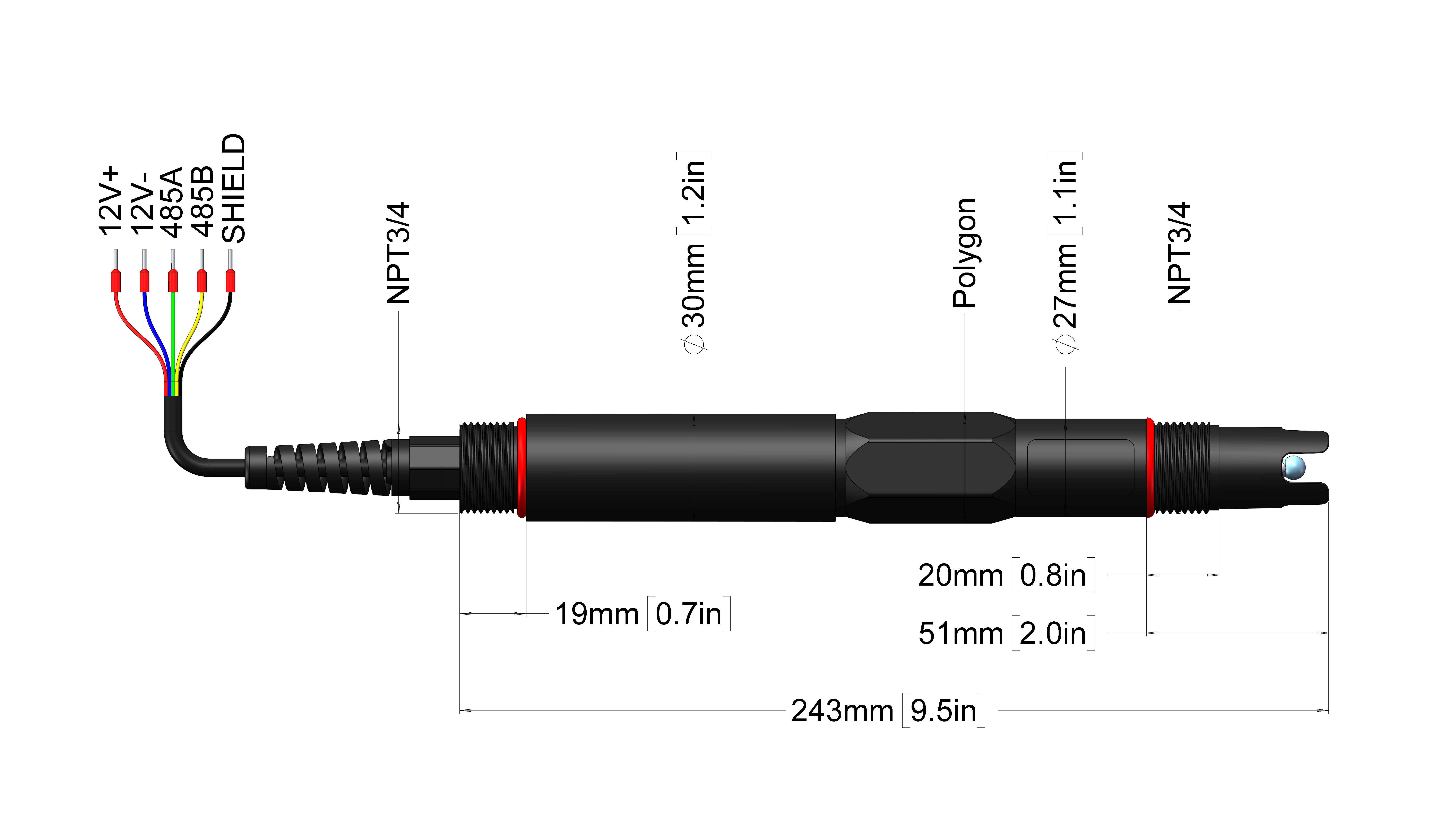 Digital pH Sensor - Universal